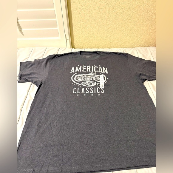 Sonoma American Classics Graphic Tee - Dark Gray Size 3X - Picture 1 of 4